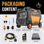 Gidrox 10000W Dual Fuel Portable Inverter Generator