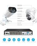 ZOSI 4K PoE Camera System with 12 Cameras