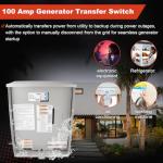 100 Amp Automatic Transfer Switch for Generac