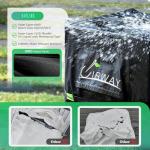 Waterproof Generator Cover with Adjustable Buckles, 600D