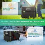 Waterproof Generator Cover with Adjustable Buckles, 600D