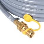 GasSaf 10 FT Natural Gas Hose with Quick Connect