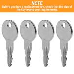 VIDABTE Generator Replacement Key for Generac (4 pcs)