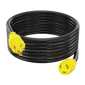 30 Amp Generator Extension Cord, 25 FT