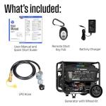 Westinghouse 7500W Dual Fuel Portable Generator