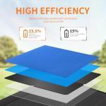 Keshoyal 60W Portable Solar Panel for Camping