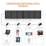 Keshoyal 60W Portable Solar Panel for Camping