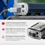 Cobra 500W Portable Power Inverter with USB Ports