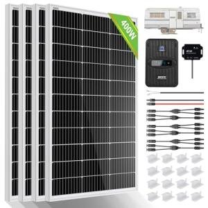 ECO-WORTHY 400W 12V Solar Panel Kit Set