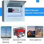100A Automatic/Manual Generator Transfer Switch for Stable Power
