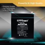 ExpertPower 12V 5Ah Home Alarm Battery