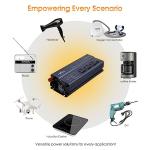 1000W Pure Sine Wave Inverter for Home & Travel