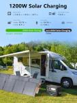 ALLWEI 2400W Portable Power Station with Solar Charging
