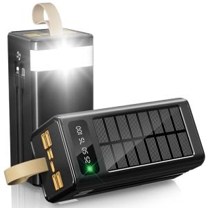 High Capacity 90000mAh Solar Power Bank Charger