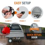 GenTent Universal Generator Running Cover Kit - Grey