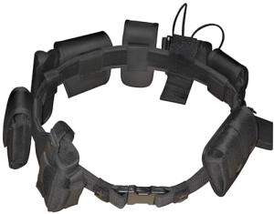 Tactical 10-in-1 Utility Hunting Belt - Black