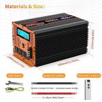4000W Pure Sine Wave Inverter for RV and Solar
