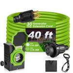 Seeutek 30 Amp 40FT Generator Extension Cord