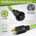 Seeutek 30 Amp 40FT Generator Extension Cord