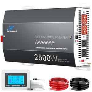 2500W Pure Sine Wave Inverter with Remote Control