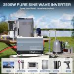 2500W Pure Sine Wave Inverter with Remote Control
