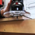 TrimFit Pro Round Router Base Plate for Milwaukee