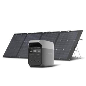 EF ECOFLOW DELTA 3 Solar Generator with Bifacial Panel