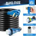 BOYISEN 50 Amp Inlet Box and Power Cord Combo