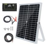 Topsolar 30W Solar Panel Kit with Charge Controller