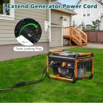 HiFind 25 Ft 30 Amp Generator Extension Cord