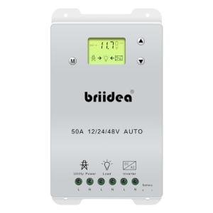 Briidea 50A Automatic Transfer Switch for Solar Systems
