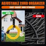 Tellegloww 10 ft Flat RV Generator Extension Cord