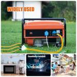 Tellegloww 10 ft Flat RV Generator Extension Cord