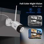 Hiseeu 2.5K Wireless Outdoor Security Camera System