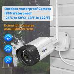 Hiseeu 2.5K Wireless Outdoor Security Camera System