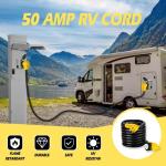 50 Amp Generator Cord and Power Inlet Box Combo