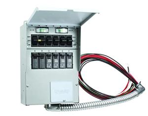 30-Amp 6-Circuit Manual Transfer Switch