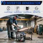 Hushlight 4000W Quiet Portable Inverter Generator