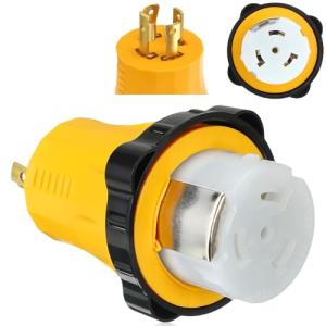 Kanayu 30A to 50A Power Generator Adapter