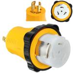 Kanayu 30A to 50A Power Generator Adapter