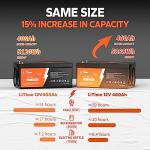 Litime 12V 460Ah LiFePO4 Deep Cycle Battery