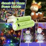 JJPOBYL 1300mAh Rechargeable AA NiMH Batteries - 12 Pack