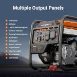 Efurden 4000W Portable Gas Inverter Generator