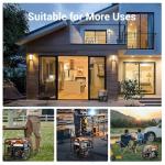 Efurden 4000W Portable Gas Inverter Generator