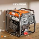 Efurden 4000W Portable Gas Inverter Generator