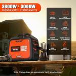 3800W Portable Inverter Generator for Home and Travel