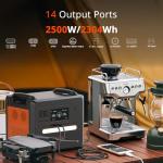 2500W Solar Power Station with 200W Panel