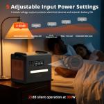 2500W Solar Power Station with 200W Panel