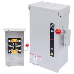 100A Manual Transfer Switch with Arc Shield