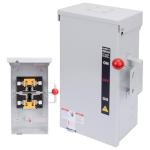 100A Manual Transfer Switch with Arc Shield